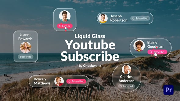 Liquid Glass Youtube Subscribe（030504）-技能树